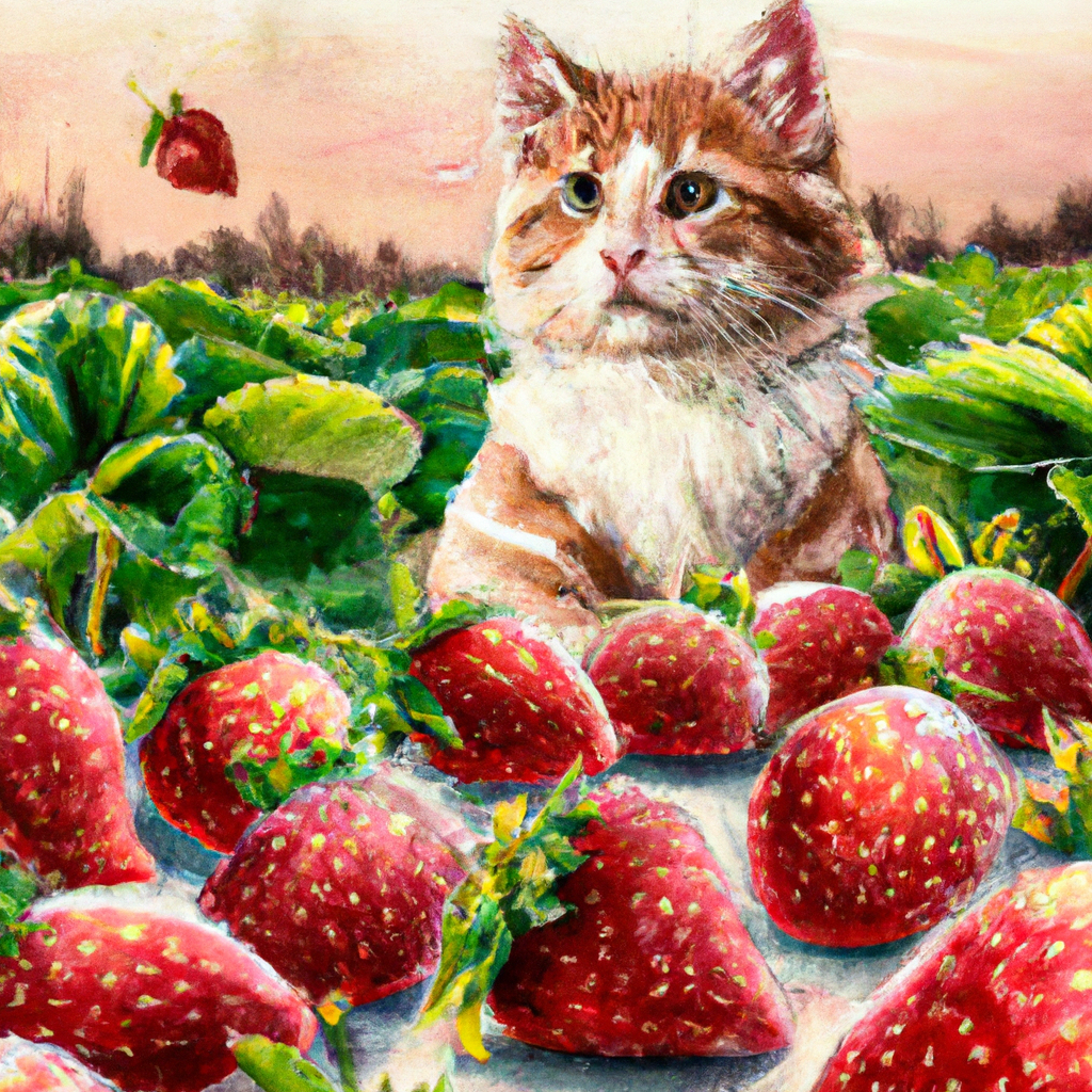 i gatti possono mangiare le fragole