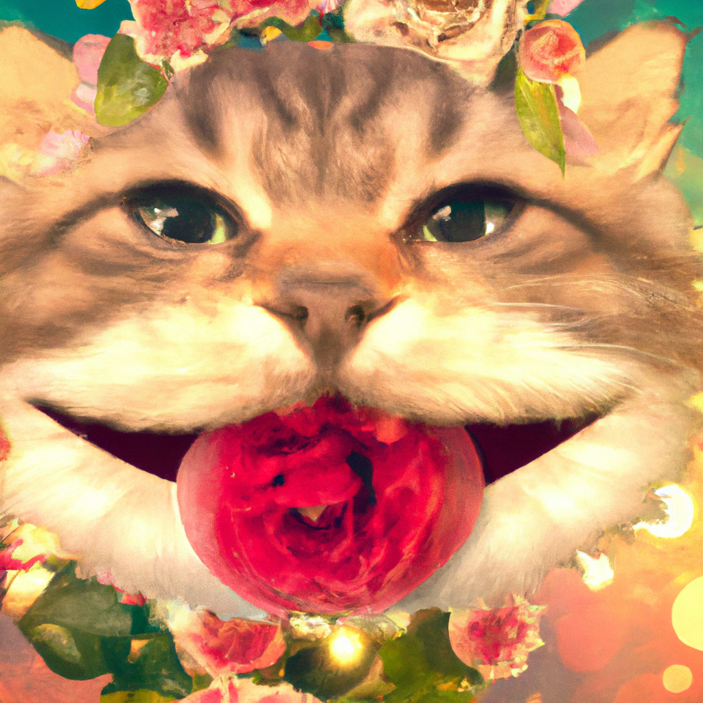 i gatti possono mangiare le rose