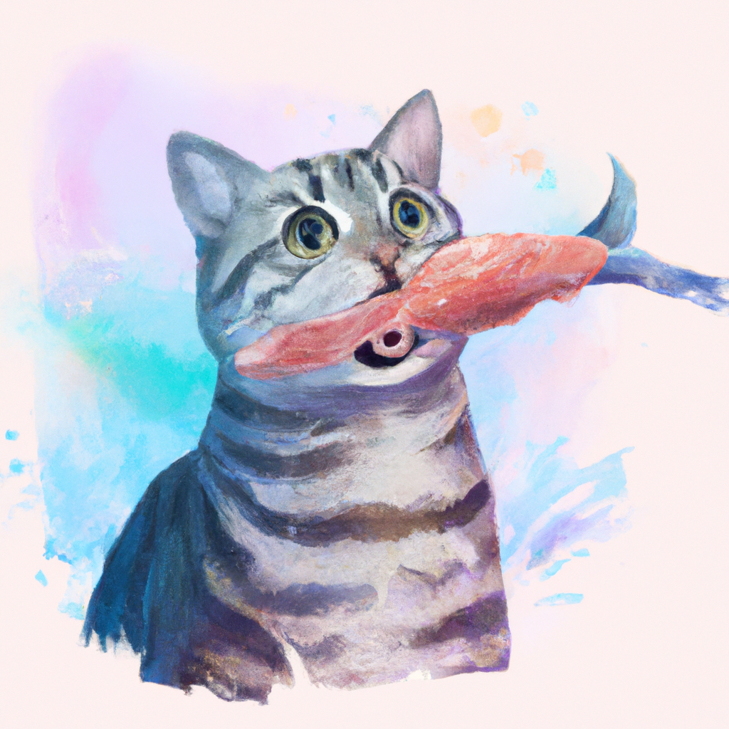i gatti possono mangiare salmone