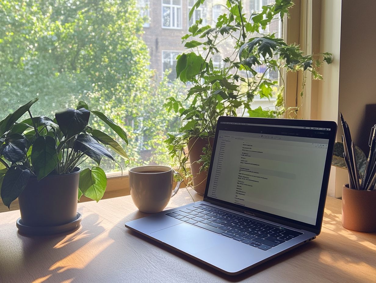 Distraction-Free Writing Experience