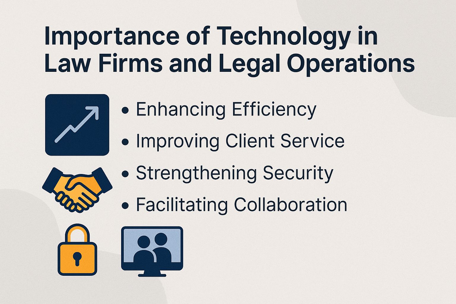 Importance of Technology in Law Firms and Legal Operations