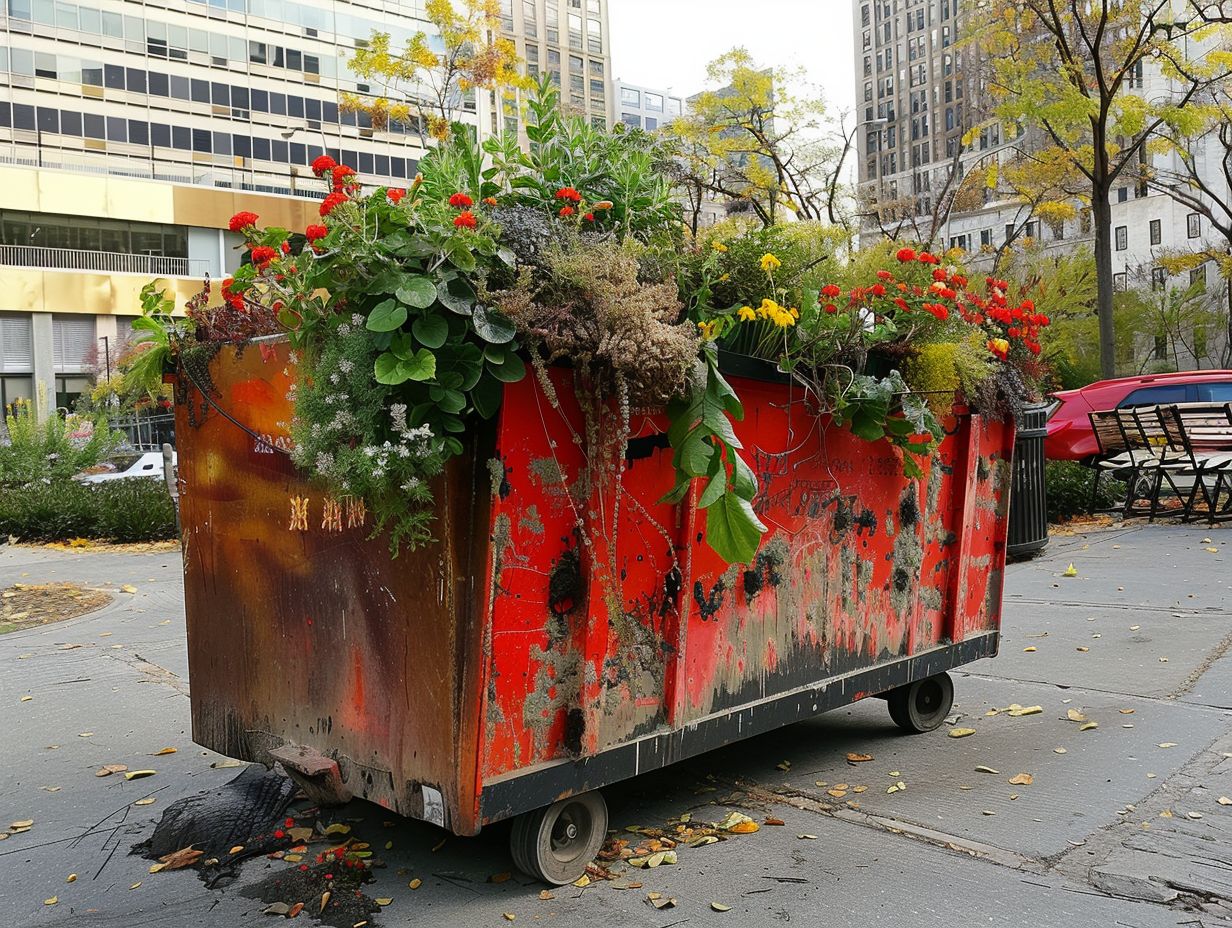 11. Artistic Expression: Dumpster Street Art