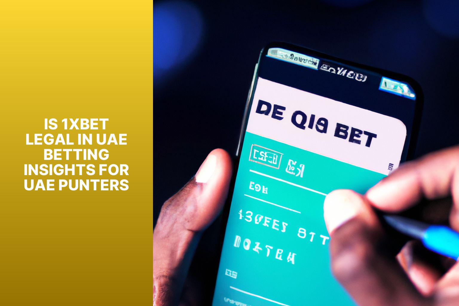 Is 1xBet Legal in UAE Betting Insights for UAE Punters