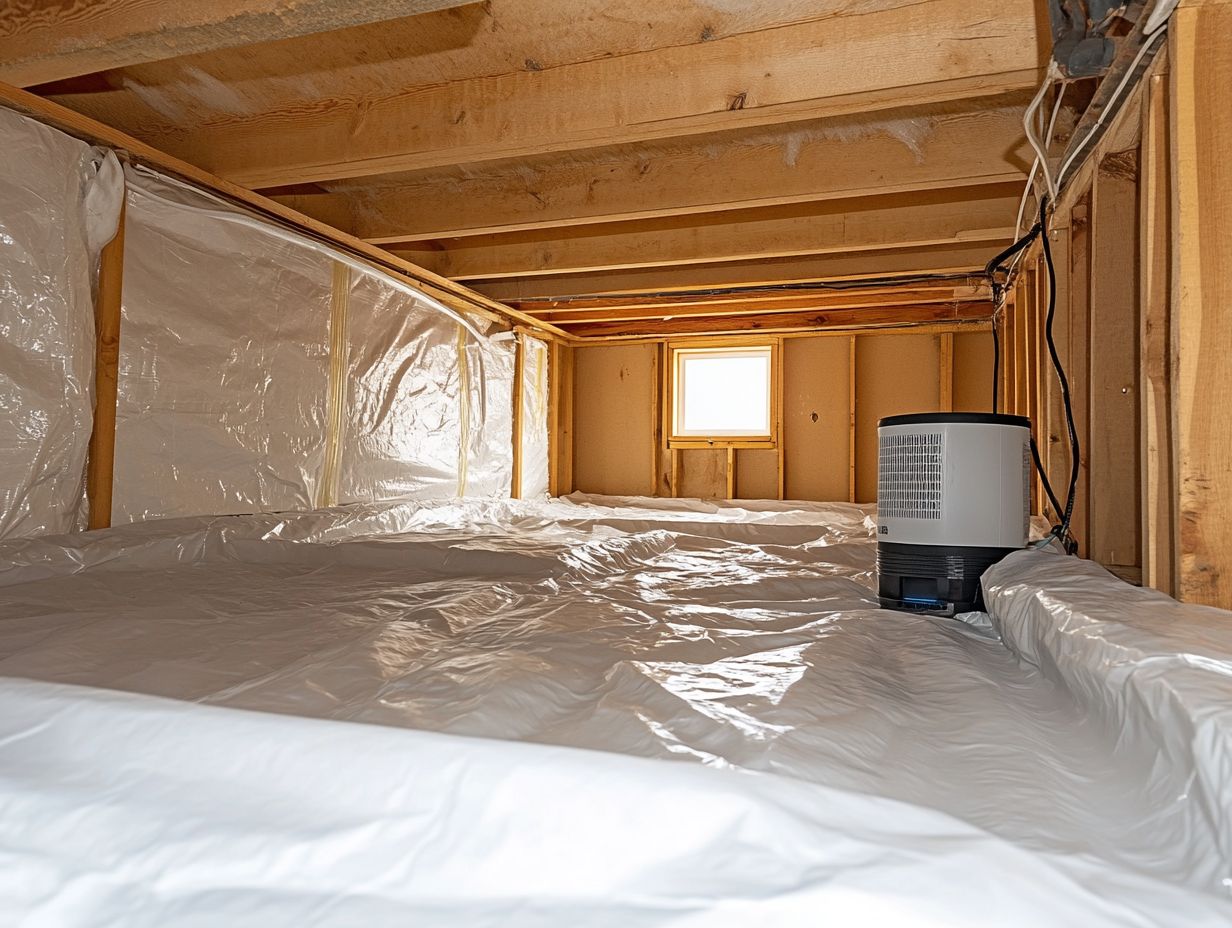 6. Signs That Your Encapsulated Crawl Space Needs a Dehumidifier