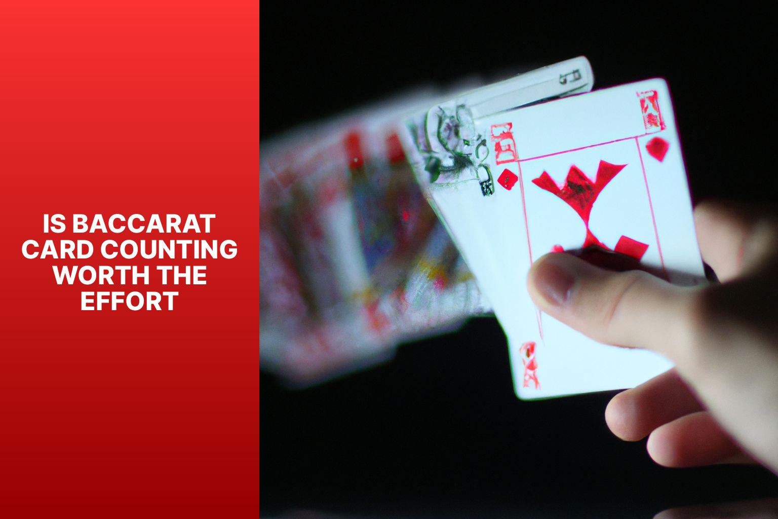 Is Baccarat Card Counting Worth the Effort