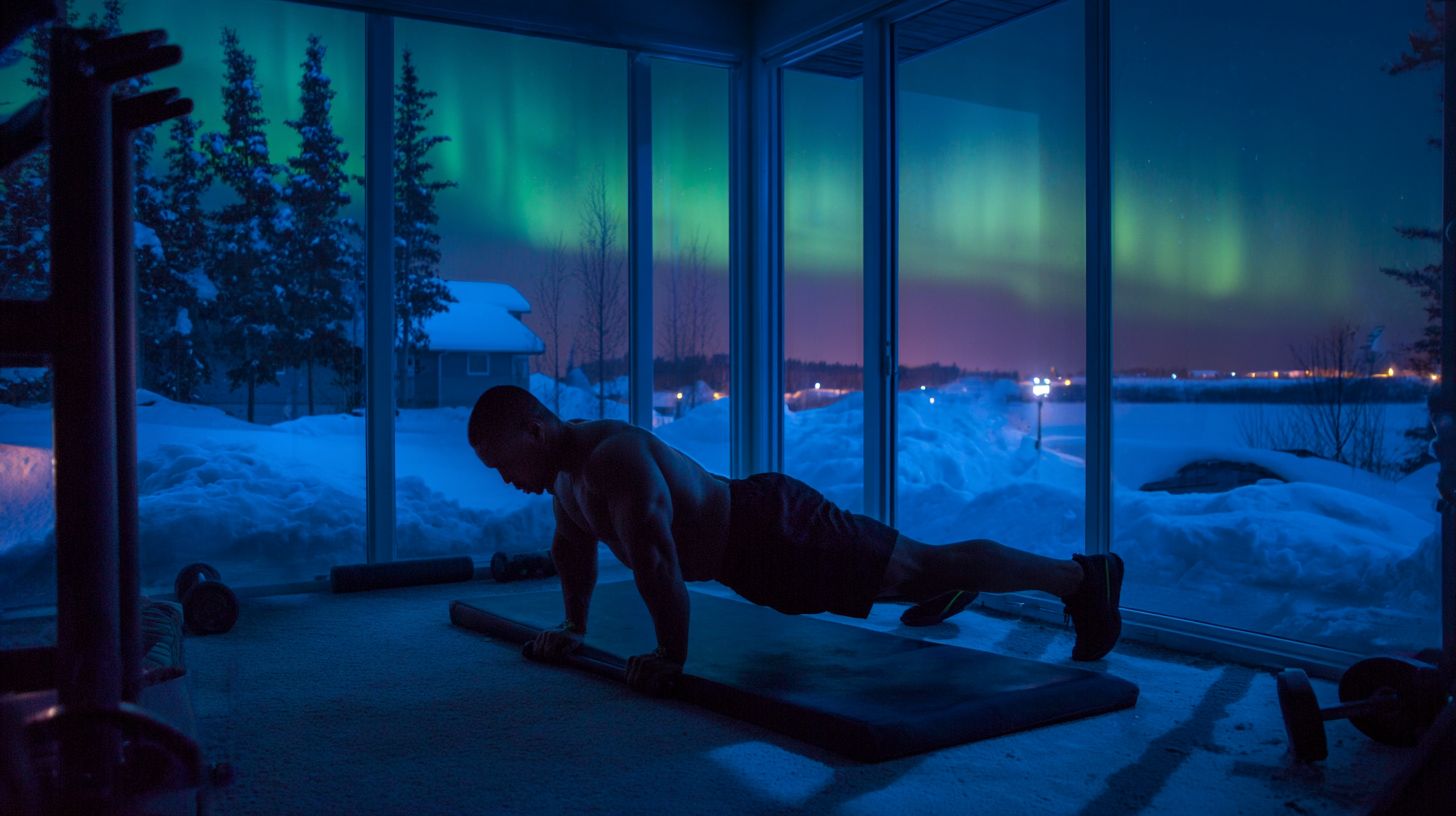 Night Workout & Sleep Statistics