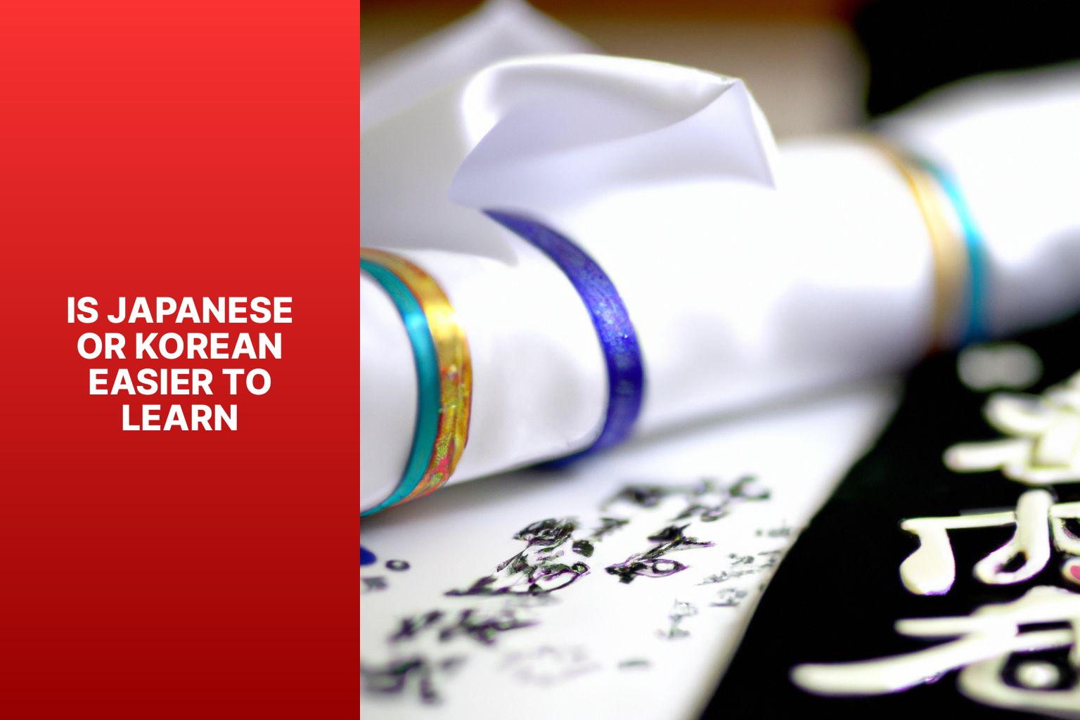is japanese or korean easier to learn