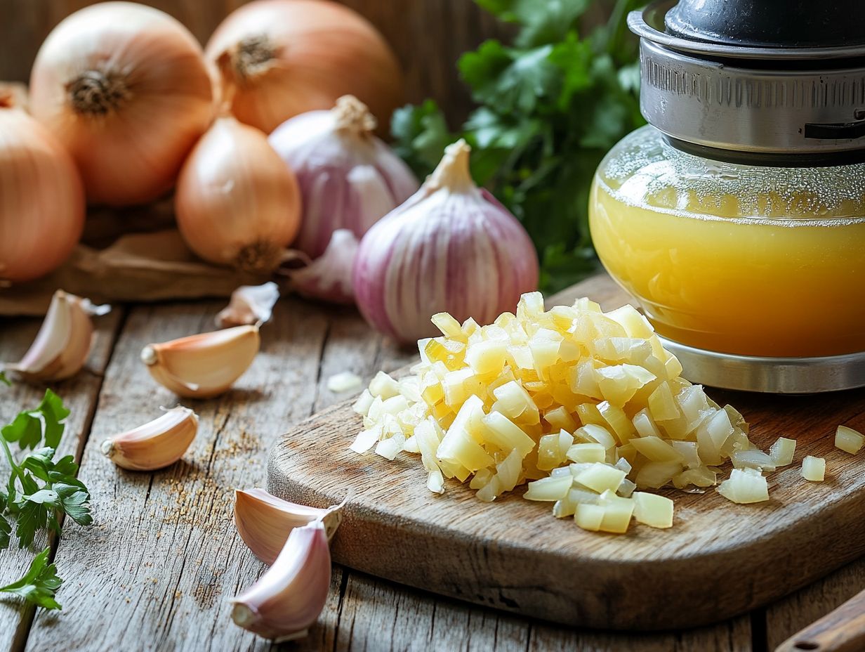 What Is Juicing Onions And Garlic?