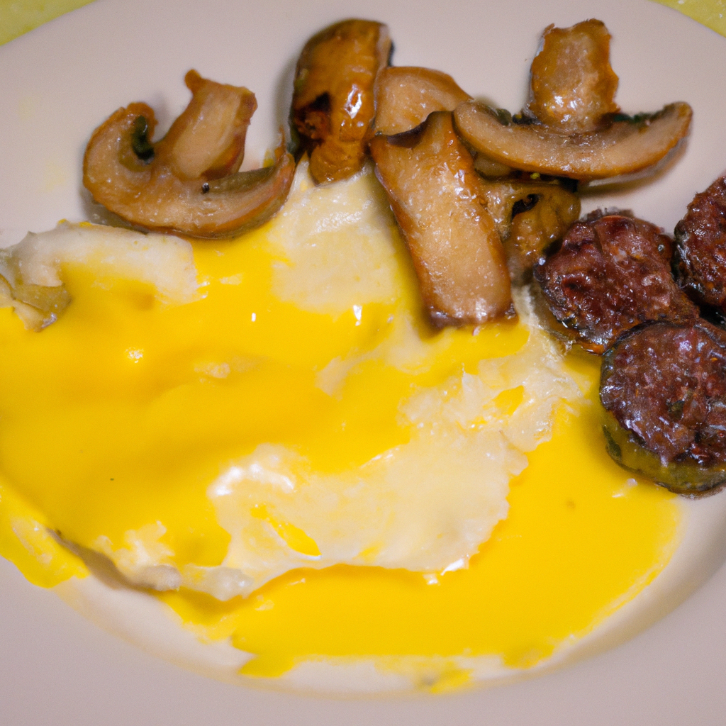 keto breakfast with sausage