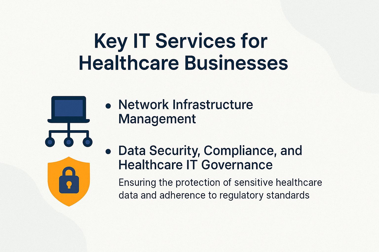 Key IT Services for Healthcare Businesses