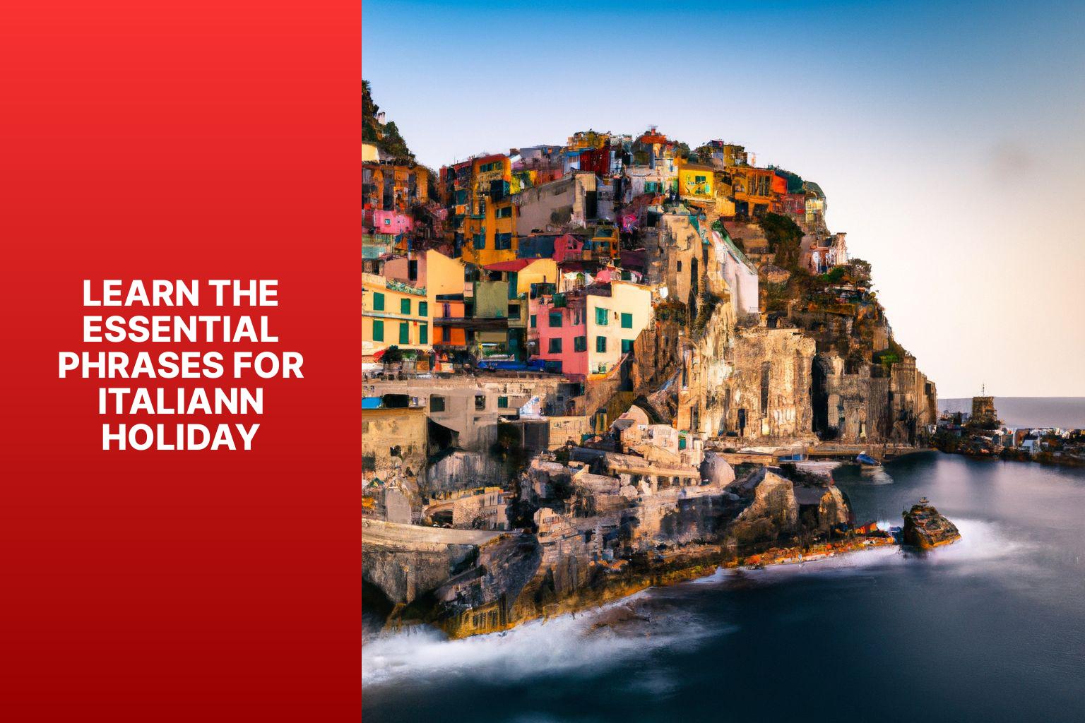 Learn the essential phrases for italiann holiday