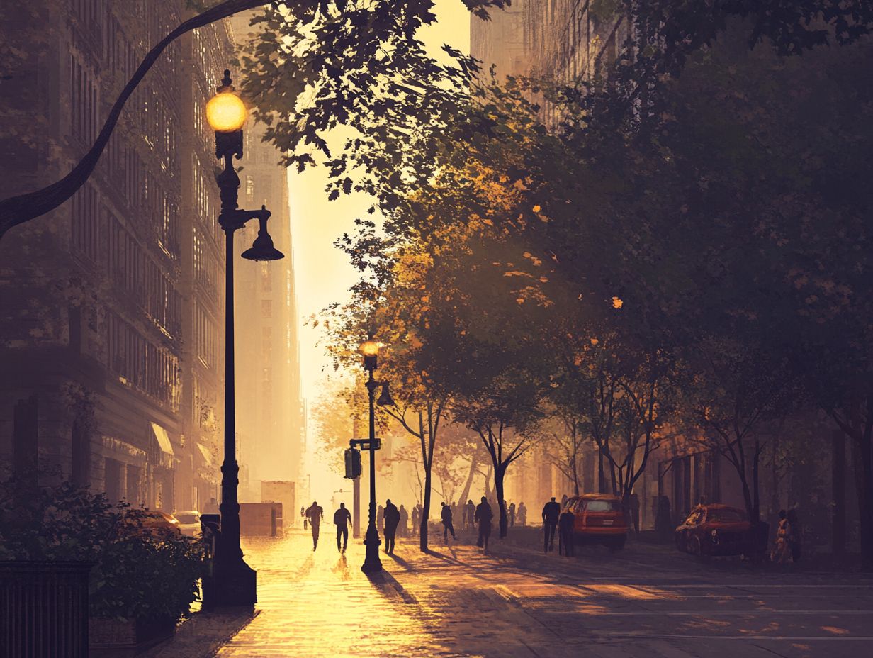 What are the Sources of Artificial Light in Urban Settings?