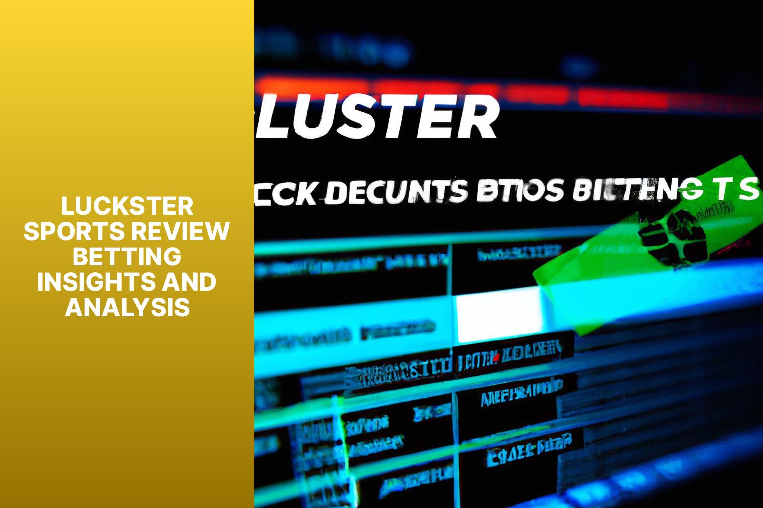 Luckster Sports Review Betting Insights and Analysis