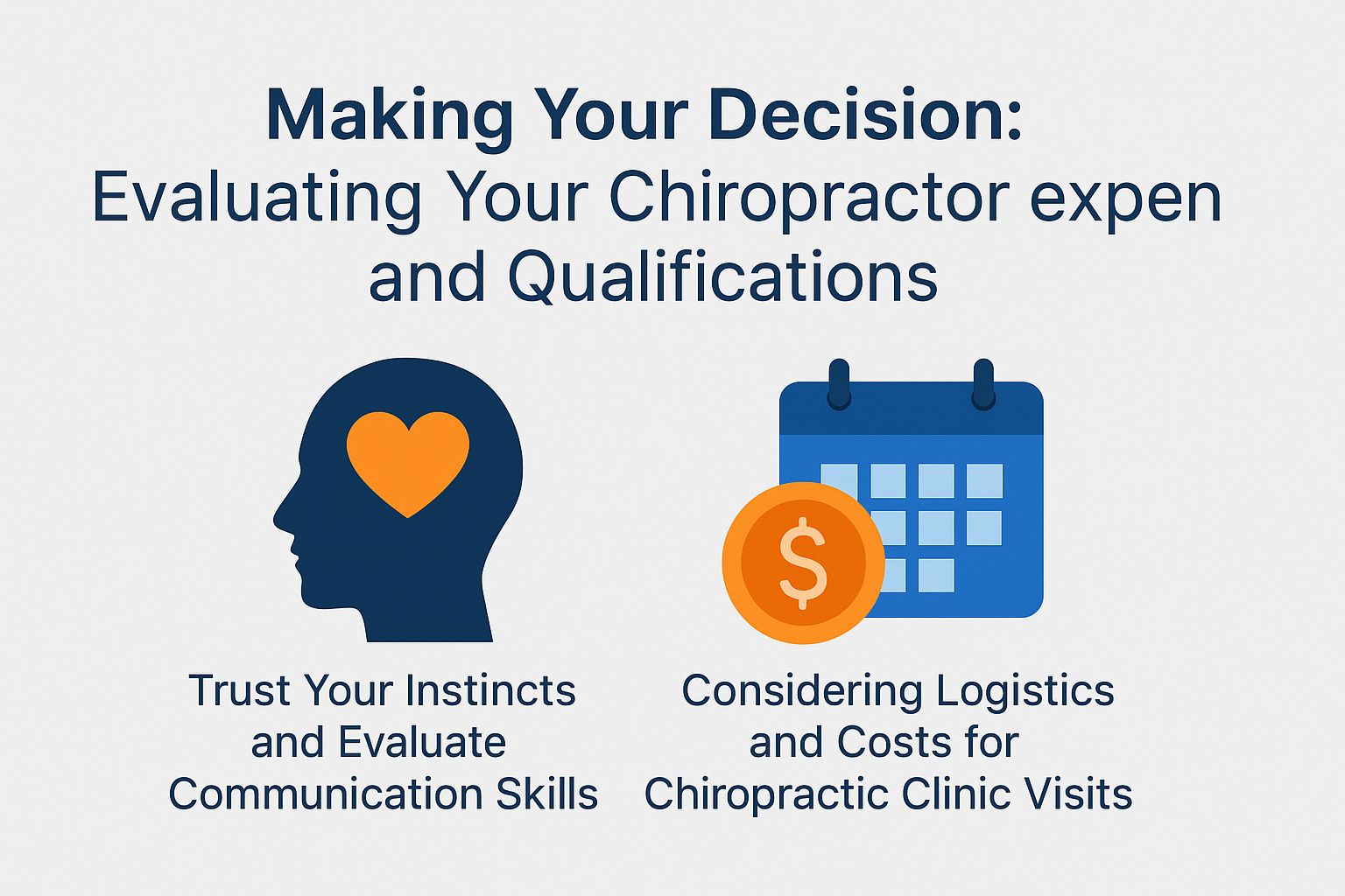 Making Your Decision: Evaluating Your Chiropractor Experience and Qualifications