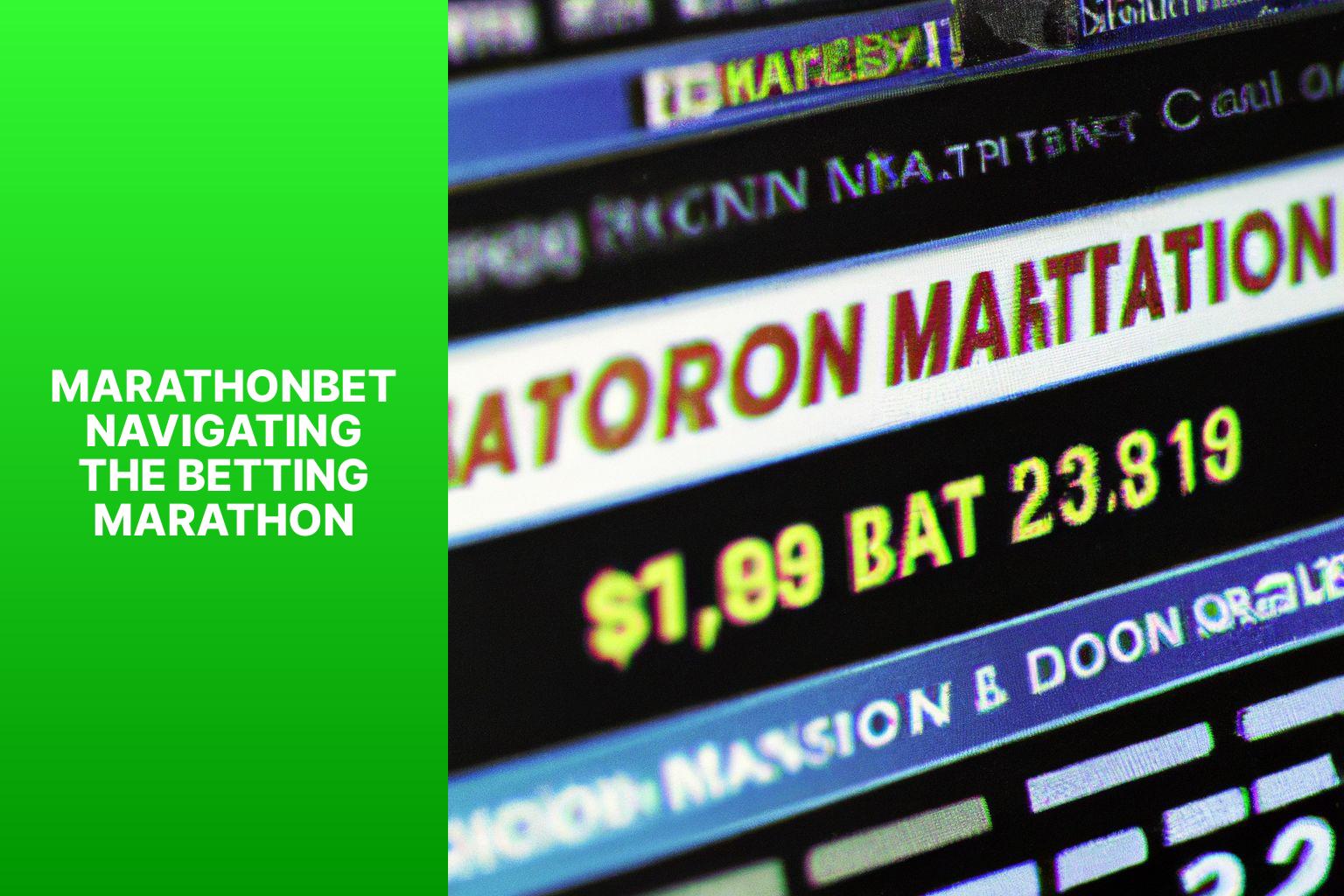 MarathonBet Navigating the Betting Marathon