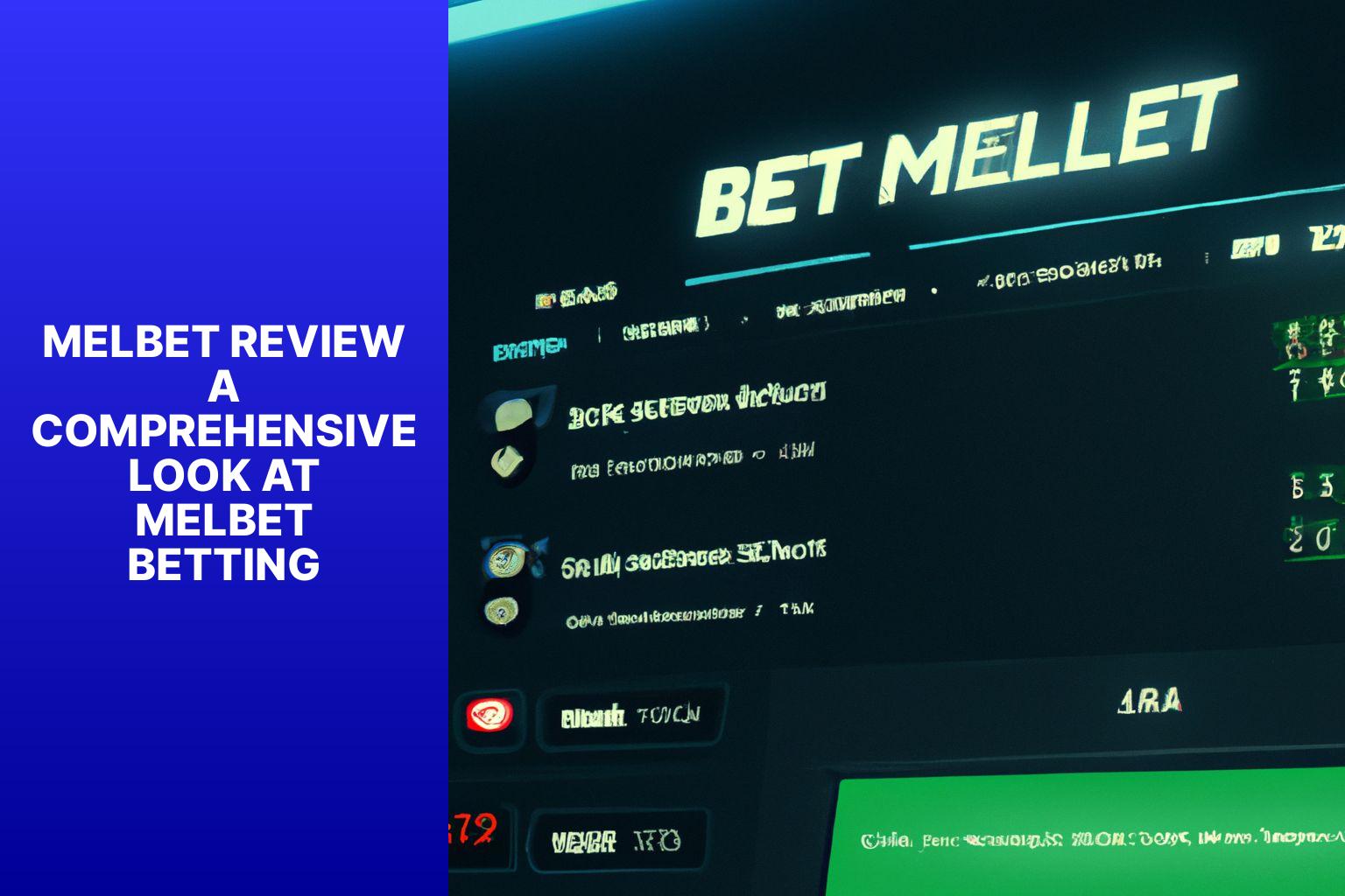 MelBet Review A Comprehensive Look at MelBet Betting