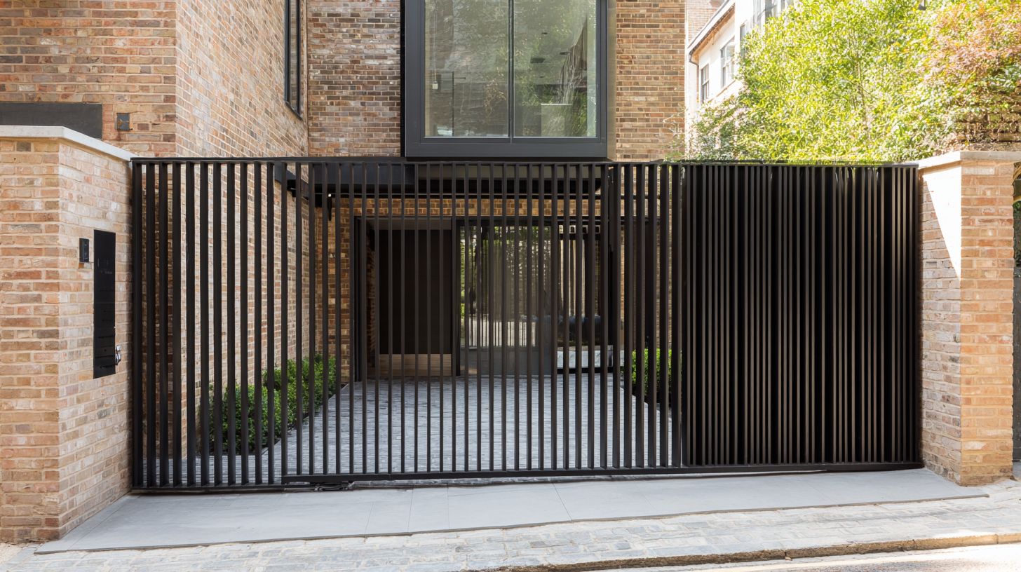 Minimalist Steel Slat Gates and Why Private Contemporary Designs Are Growing in London