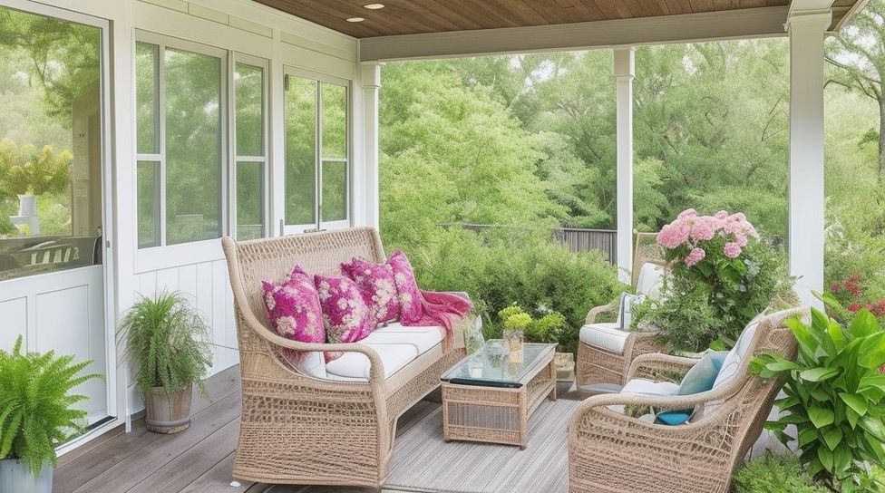 Mobile home back porch ideas