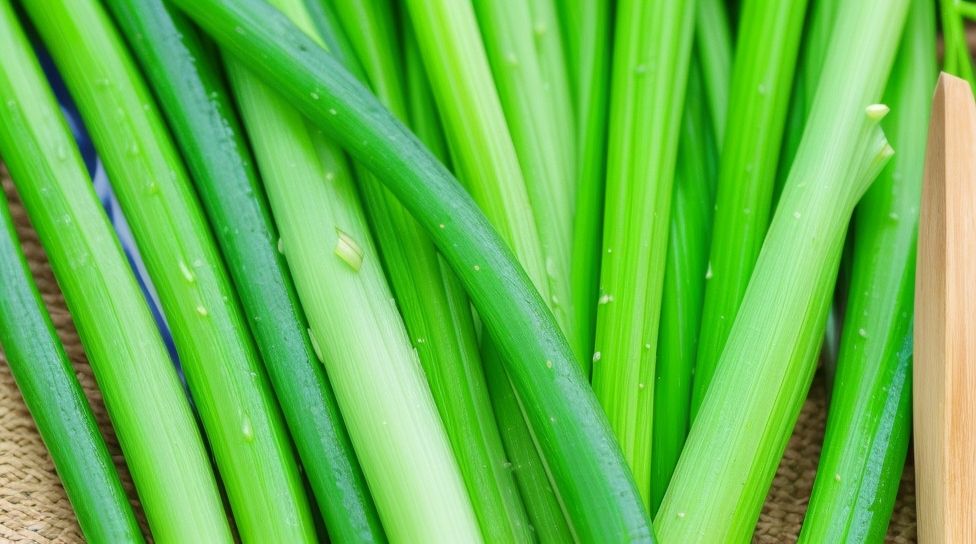 nutritional value of garlic stem