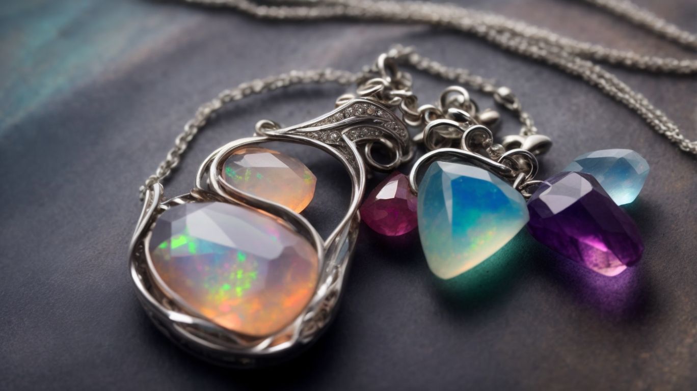 opal crystal necklace
