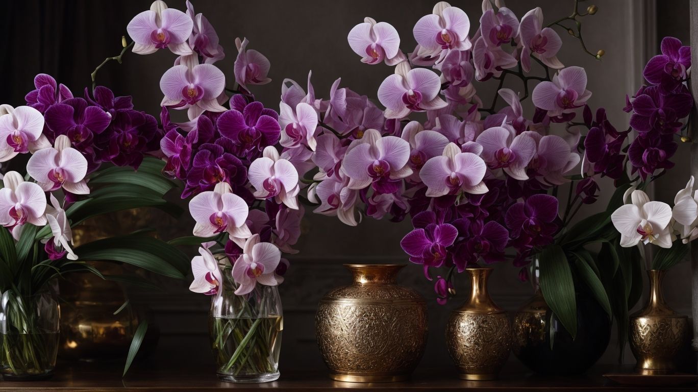 Orchid Display and Decor