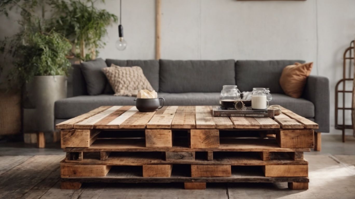 Où trouver des palettes pour les projets de bricolage  - Pallet coffee table