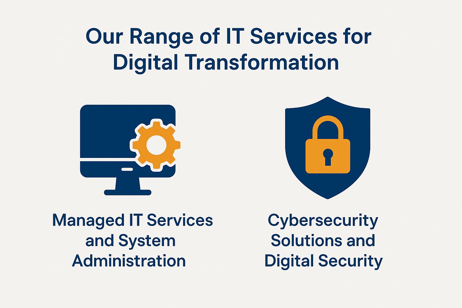 Our Range of IT Services for Digital Transformation