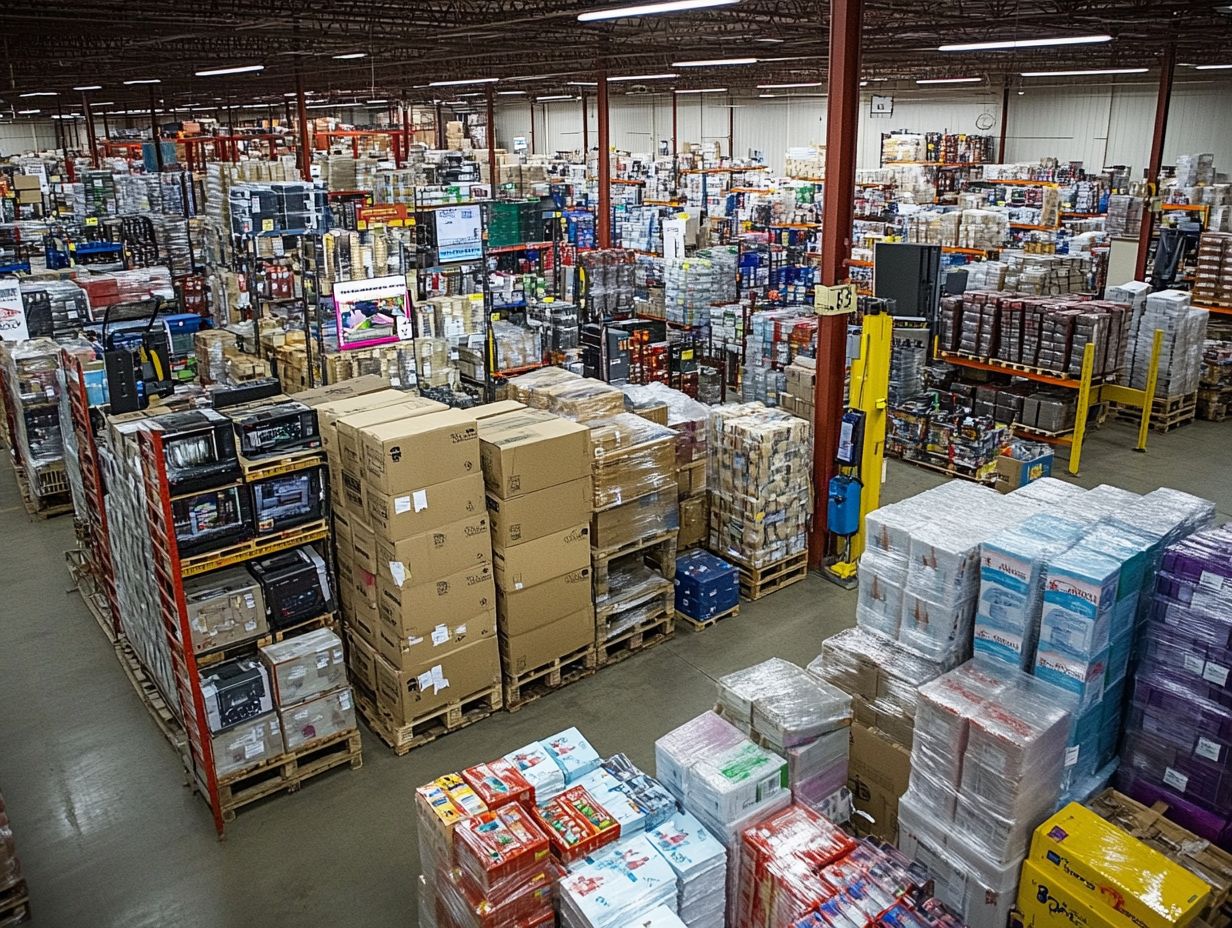 Pallets are essential for storing and transporting goods efficiently.