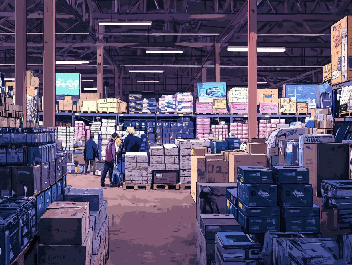 Comparison of new and used pallets highlighting their cost differences.