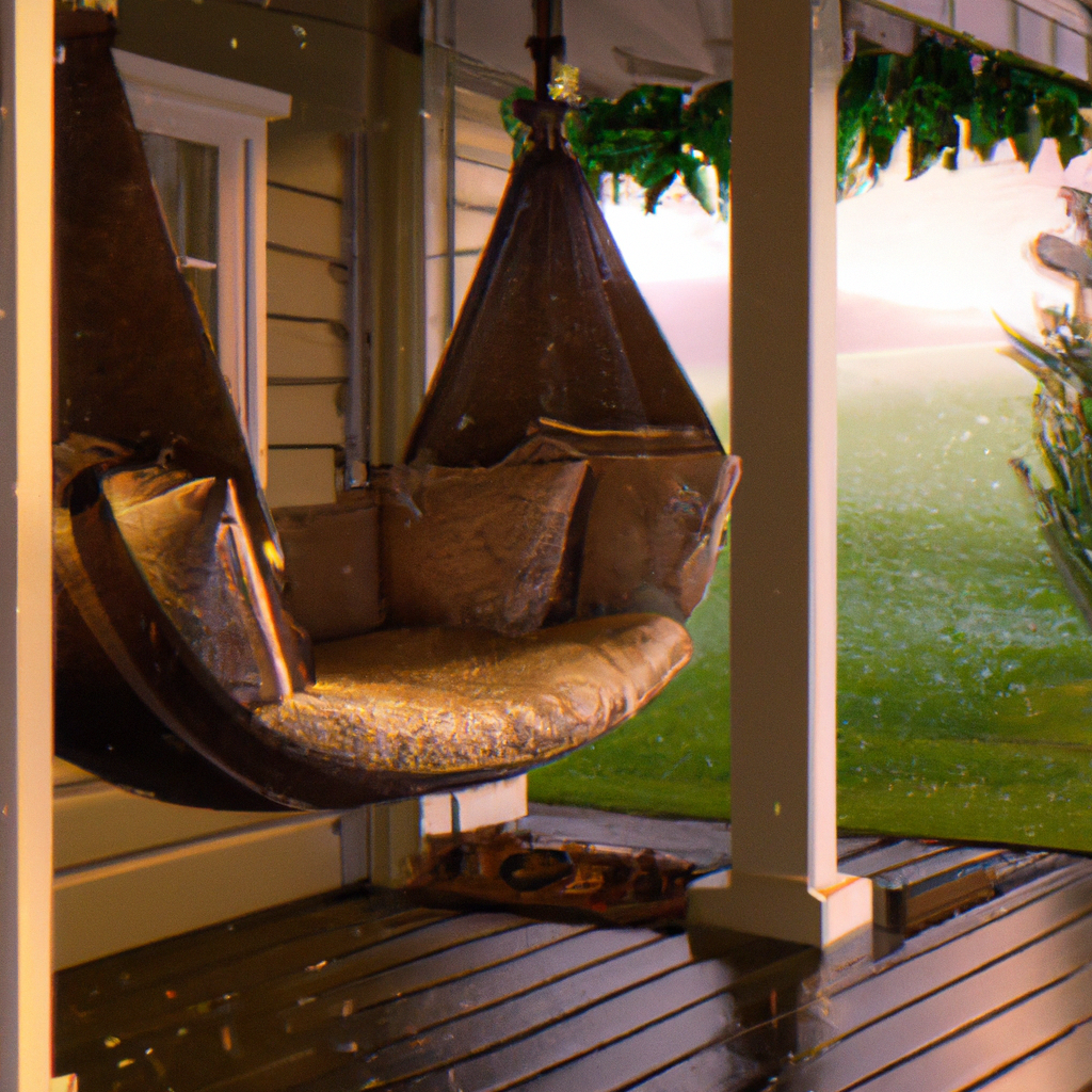 patio porch swing canopy