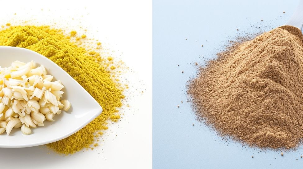 ph of garlic vs garlic powder