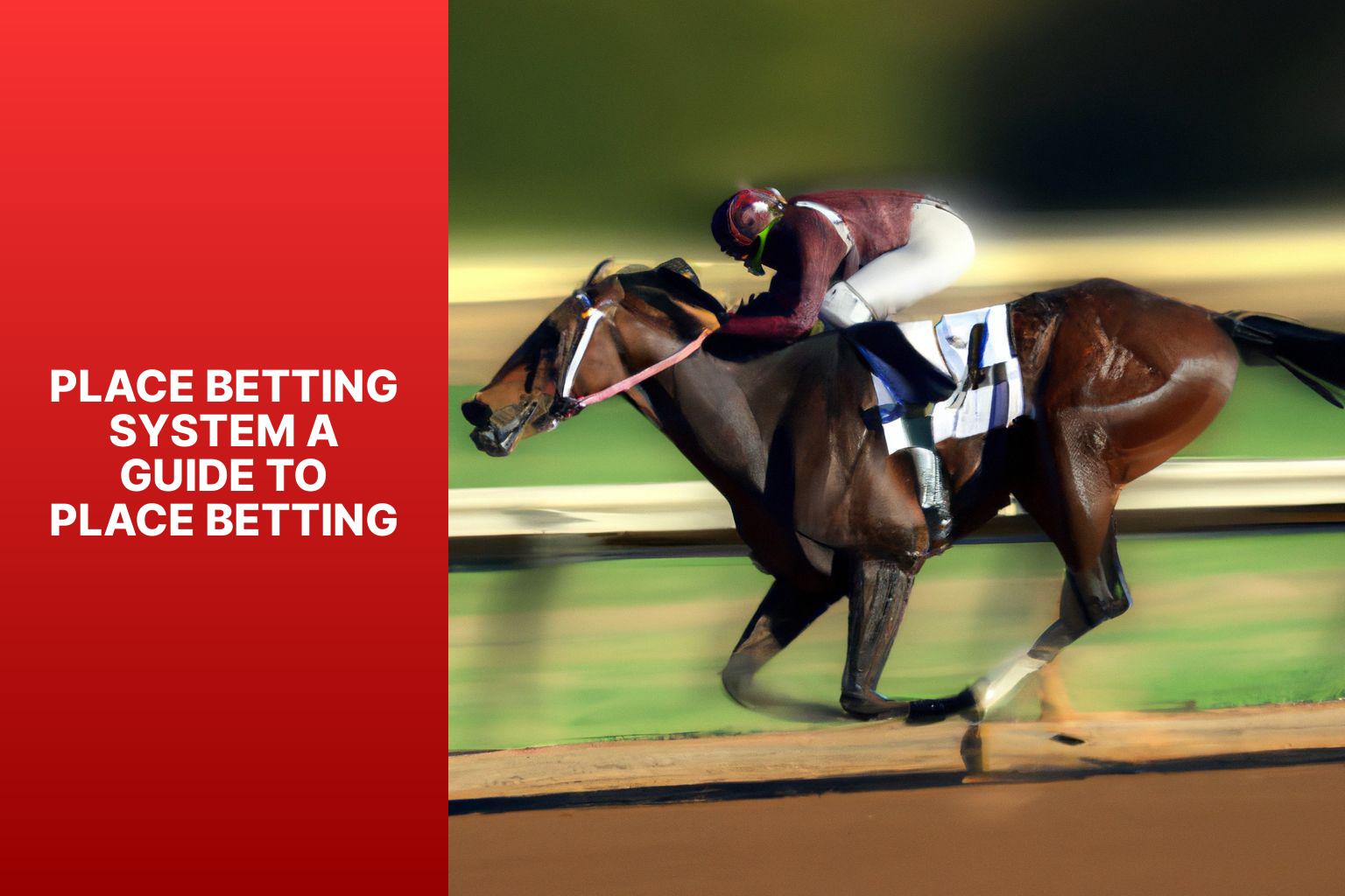 Place Betting System A Guide to Place Betting