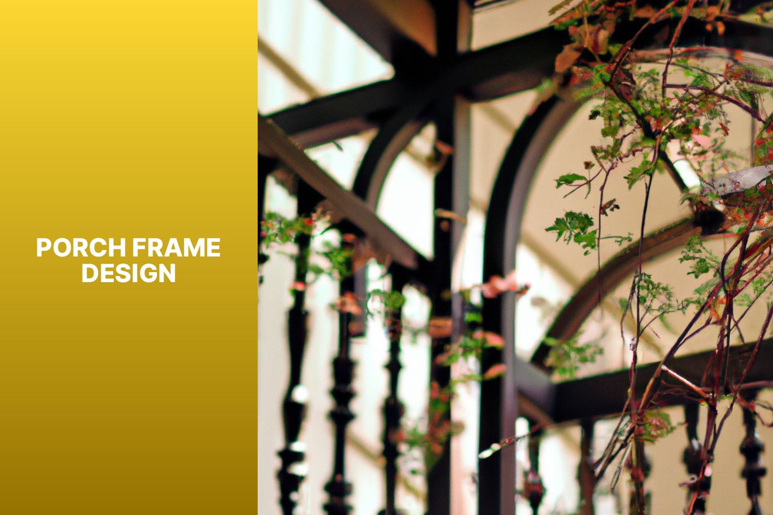 porch frame design