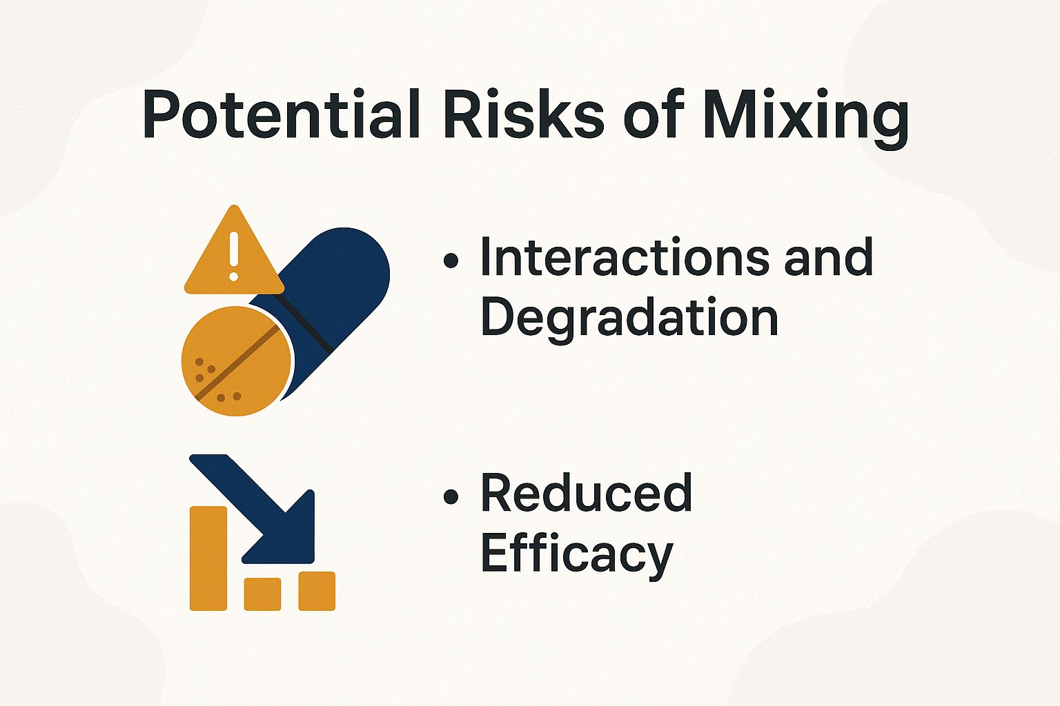 Potential Risks of Mixing