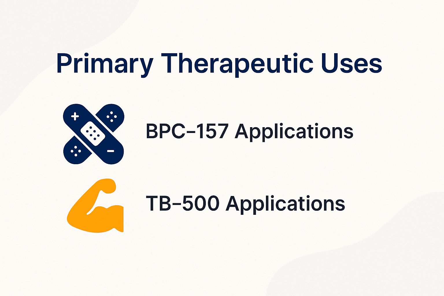 Primary Therapeutic Uses