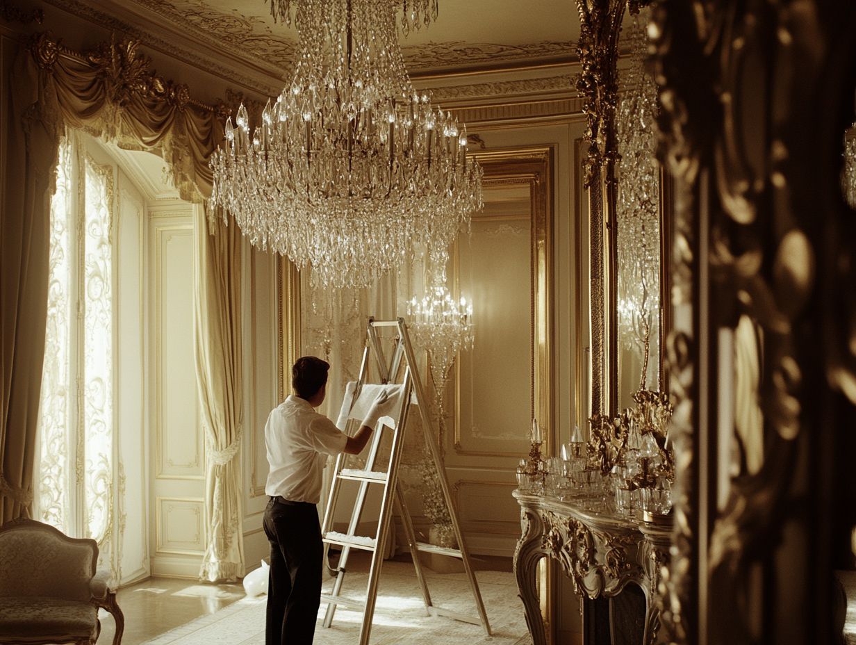 The Importance of Cleaning Delicate Chandeliers