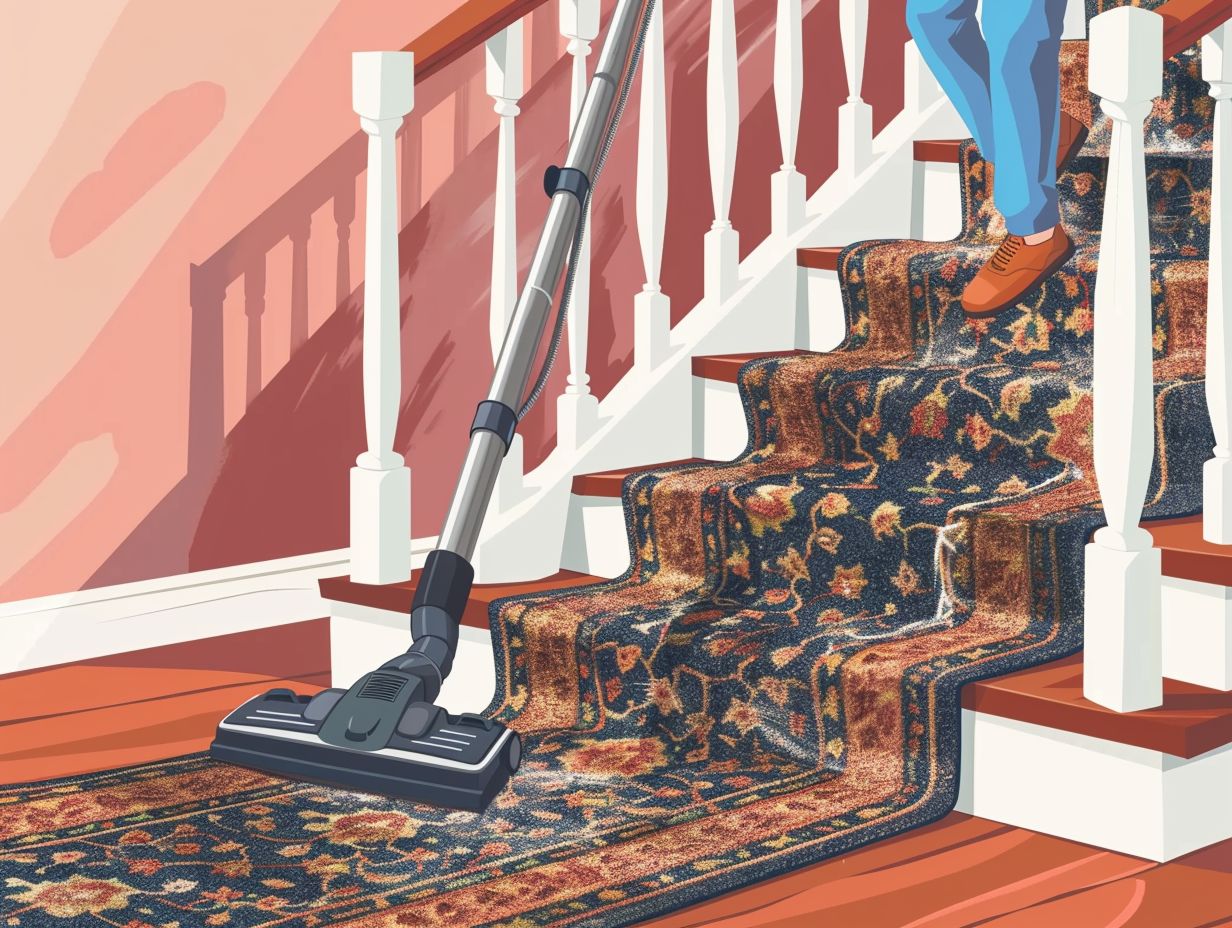 Importance of Cleaning and Maintaining Staircase Carpets