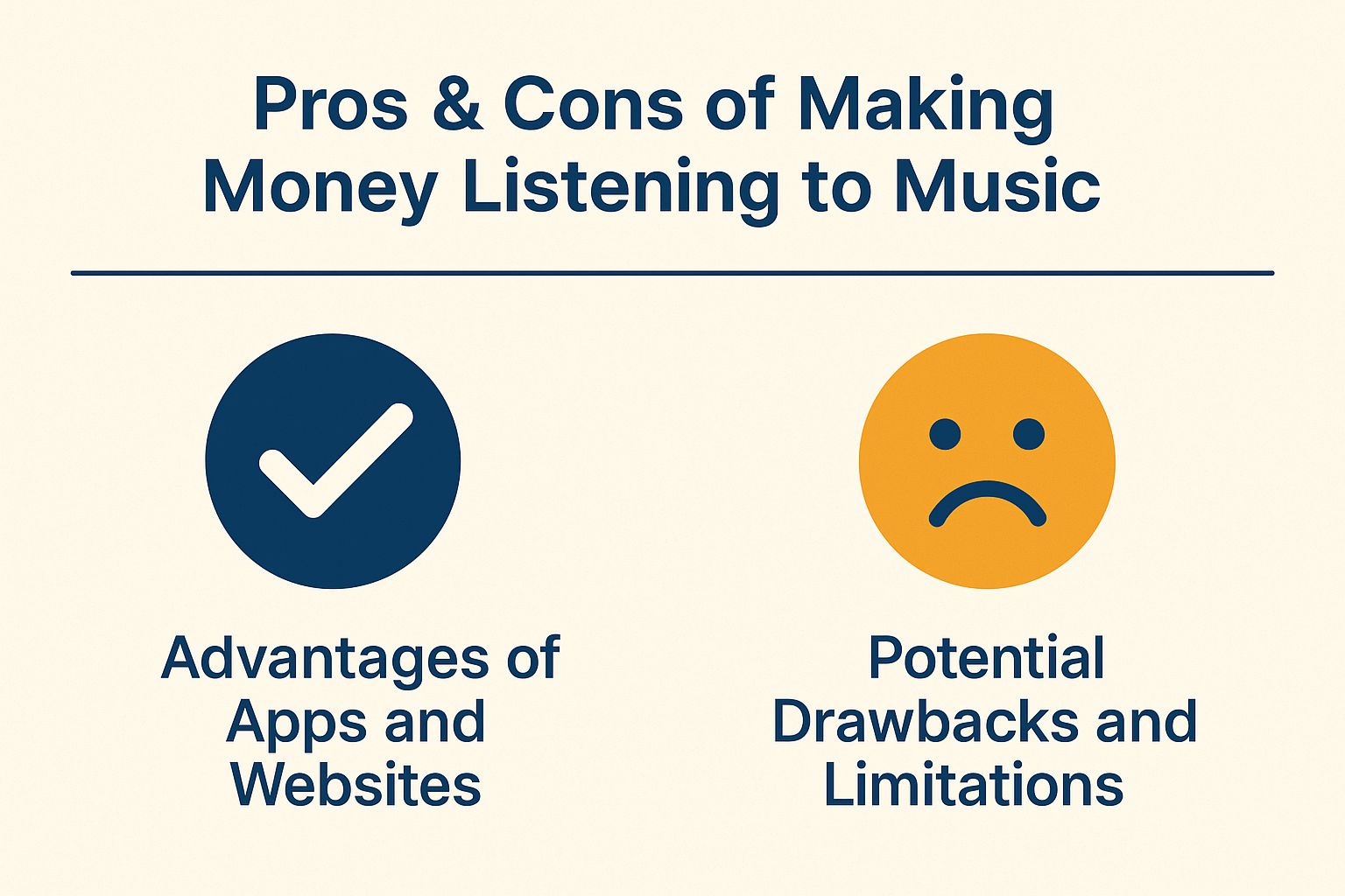 Pros and Cons of Making Money Listening to Music