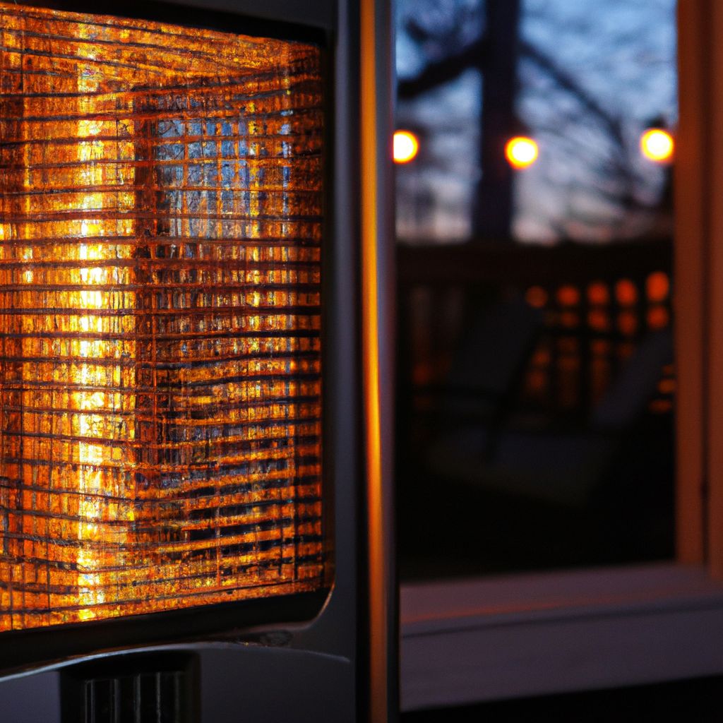 radiant heater for screened porch