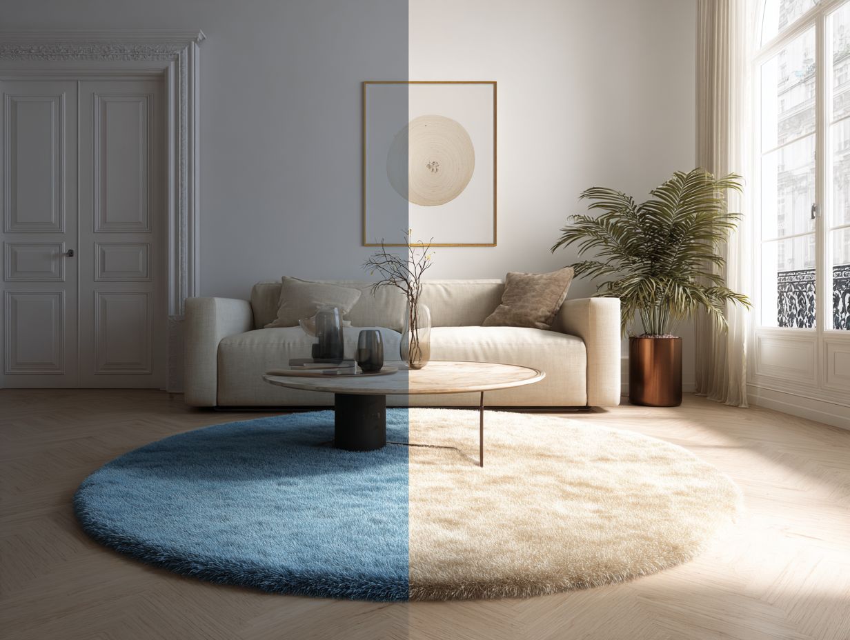 Qu'est-ce qu'un tapis rond?