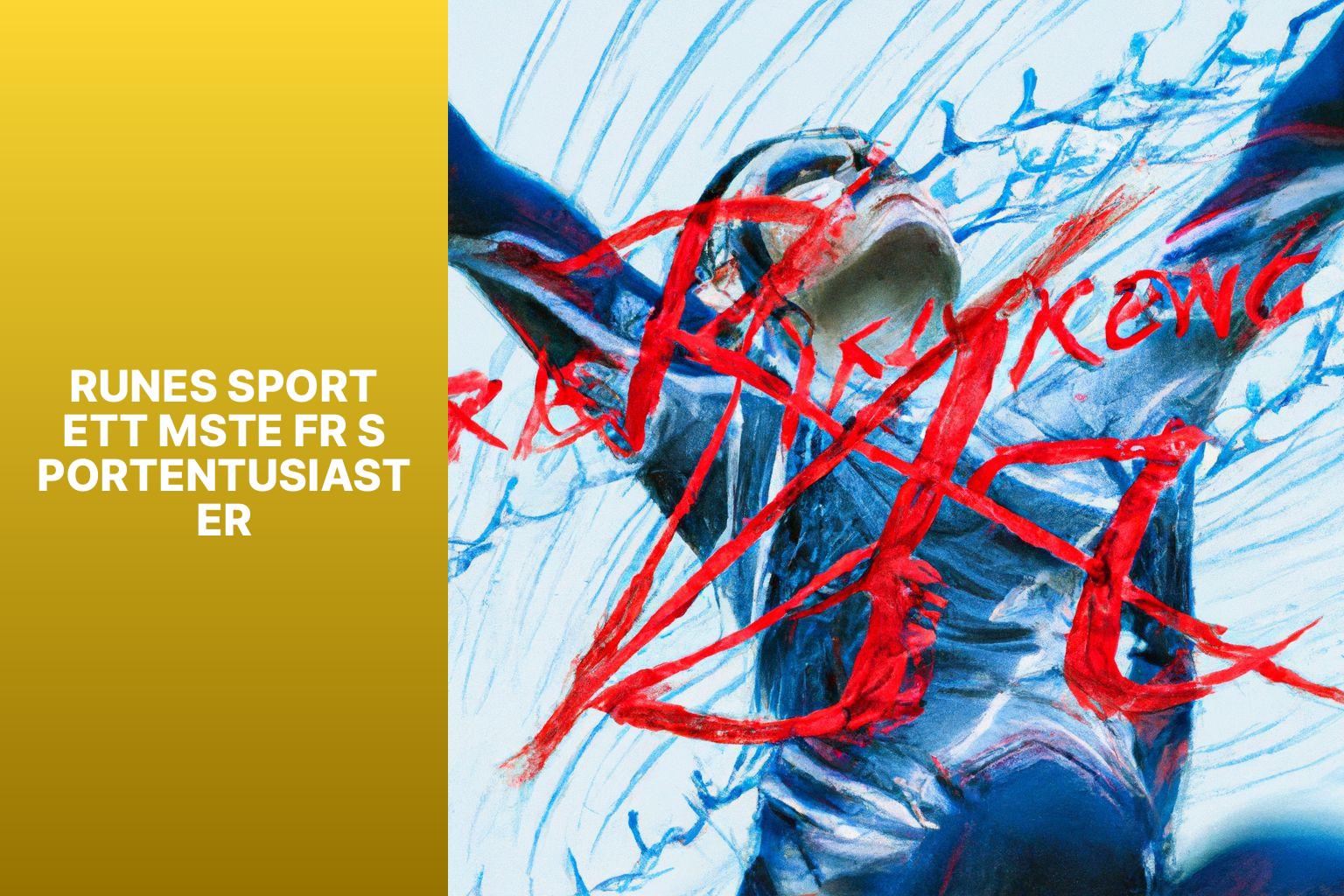 Runes Sport Ett Mste fr Sportentusiaster