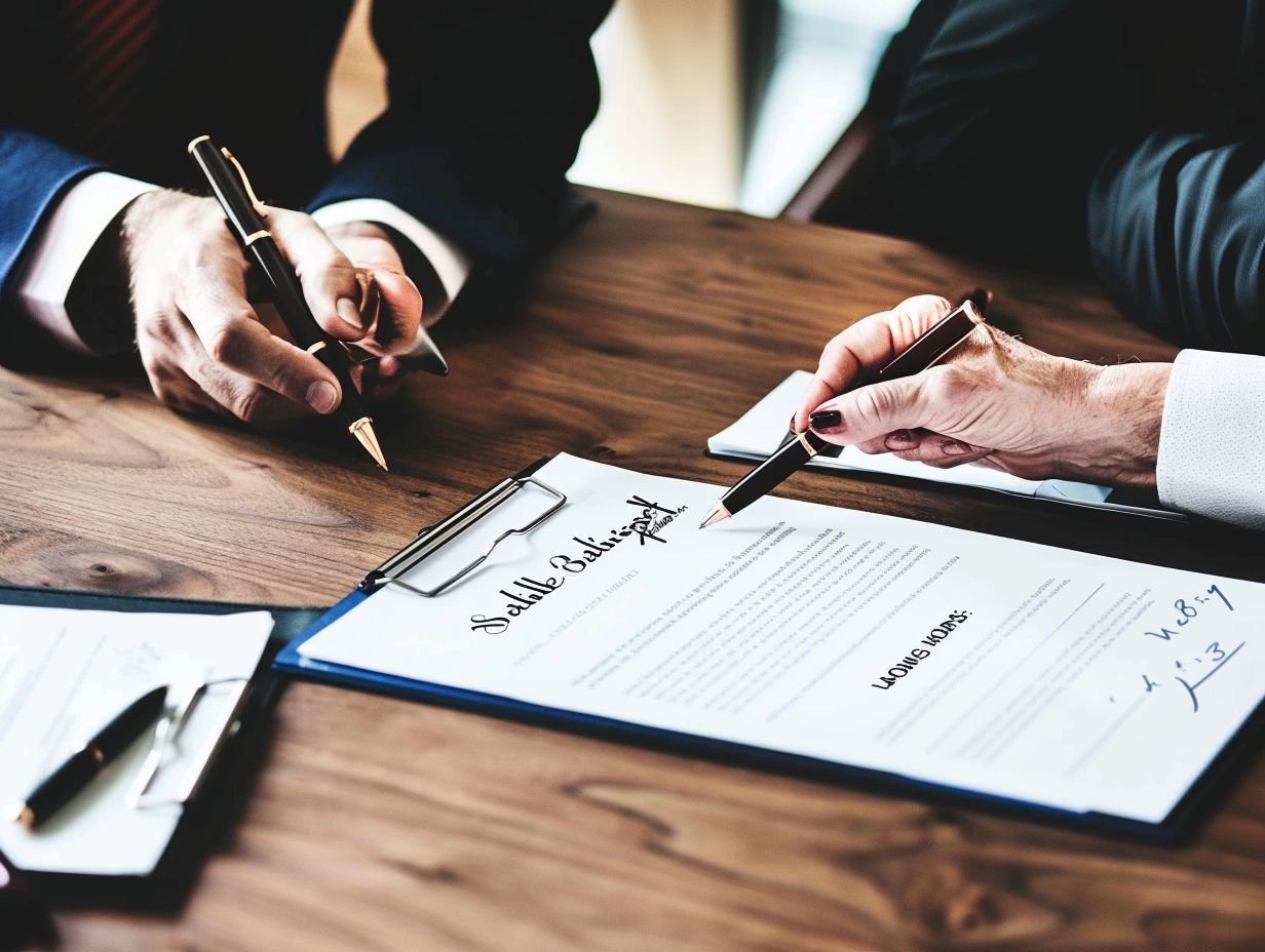 What is a sale of business contract?