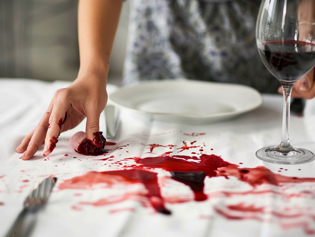 Understanding Red Wine Stains