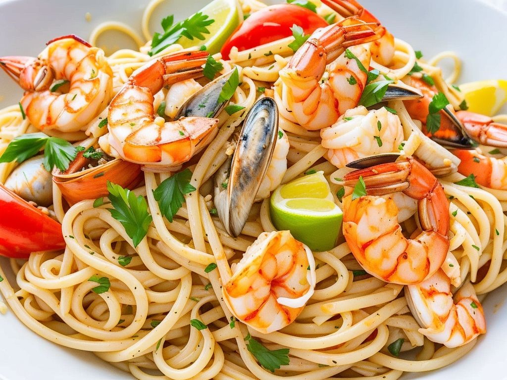 Seafood Pasta Recipes Combining Pasta and Fresh Seafood