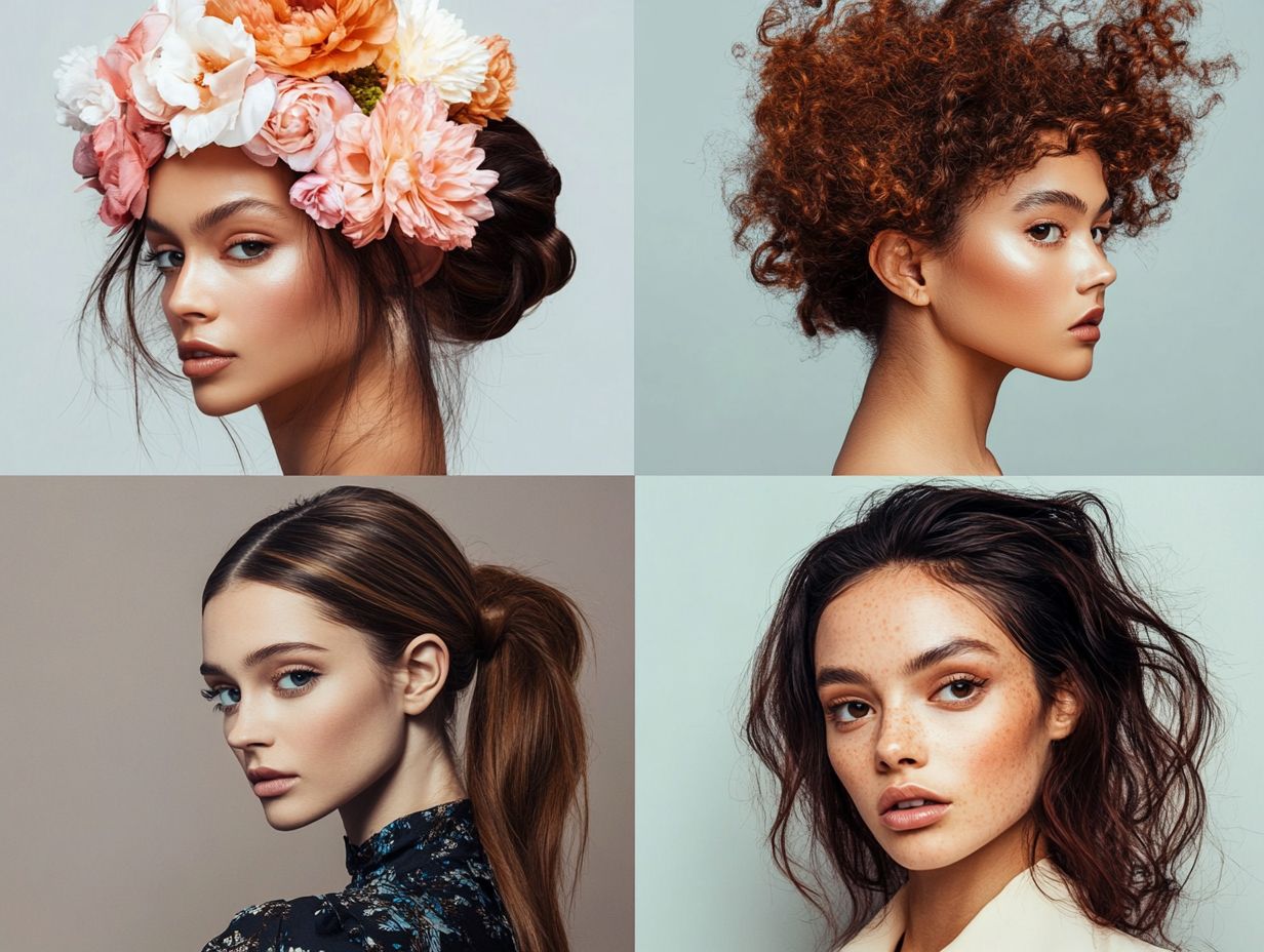 1. What are the trending hair colors for each season?