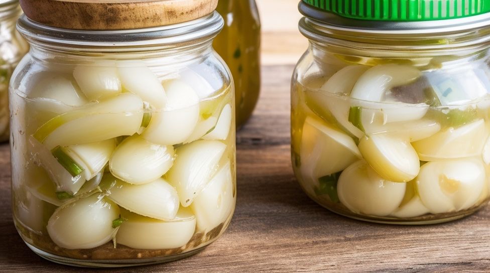 Shelf life and storage of pickled garlic