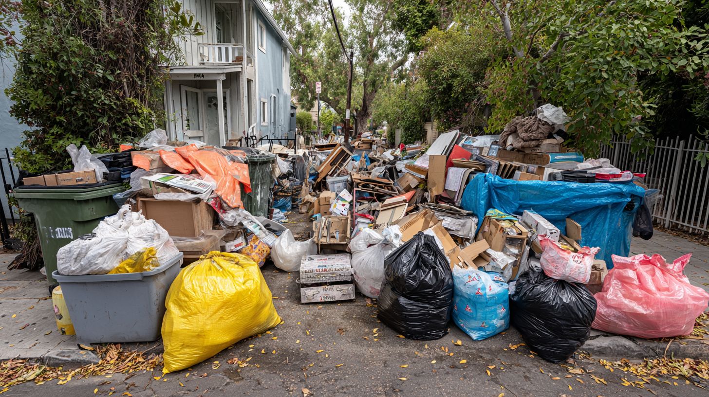 Sidewalk Obstruction and How to Clear a Hoarder Apartment Without Blocking Pedestrian Right of Way
