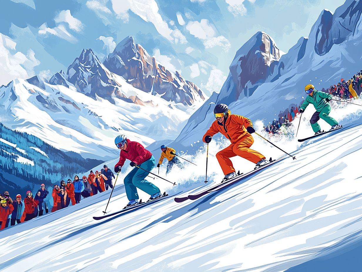 Overview of Amateur Skiing Competitions