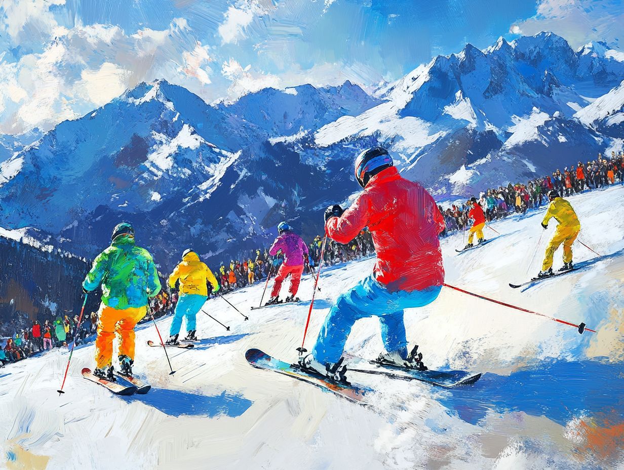 Slalom and Giant Slalom Events