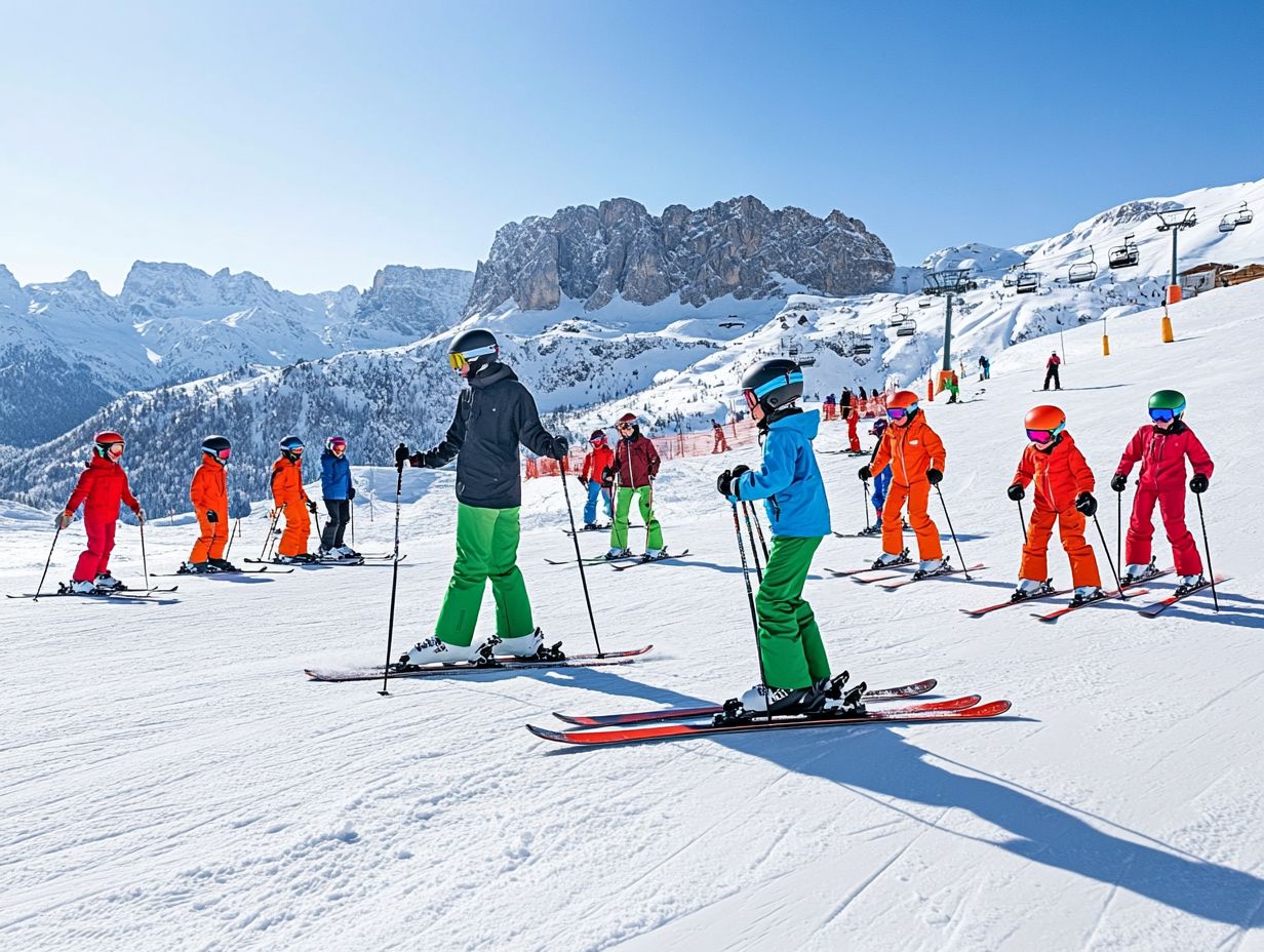 5. Get Formal Ski Lessons